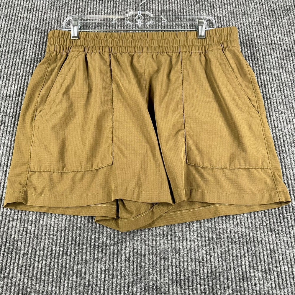Athleta Shorts Womens Large Green Active Casual Workout Training Yoga Gyn Lift